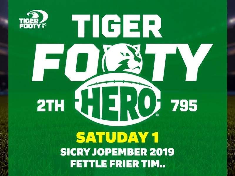 Tiger Footy Hero Local Event Tiger Footy Hero Local Event